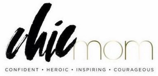 CHICMOM CONFIDENT · HEROIC · INSPIRING · COURAGEOUS