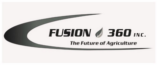 FUSION 360 INC. THE FUTURE OF AGRICULTURE