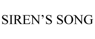 SIREN'S SONG