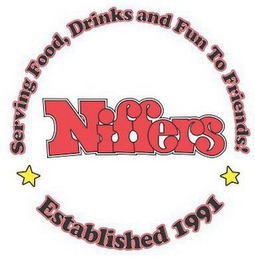 NIFFERS SERVING FOOD, DRINKS AND FUN TOFRIENDS! ESTABLISHED 1991