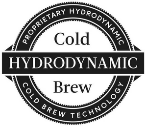 PROPRIETARY HYDRODYNAMIC COLD BREW TECHNOLOGY COLD BREW HYDRODYNAMIC