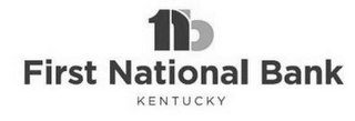 1NB FIRST NATIONAL BANK KENTUCKY