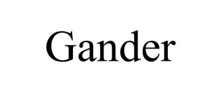 GANDER