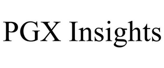 PGX INSIGHTS