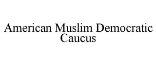 AMERICAN MUSLIM DEMOCRATIC CAUCUS