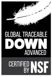 GLOBAL TRACEABLE DOWN ADVANCED CERTIFIED BY NSF