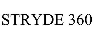 STRYDE 360