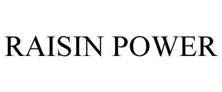 RAISIN POWER