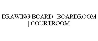 DRAWING BOARD | BOARDROOM | COURTROOM