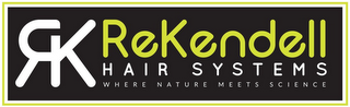 RK REKENDELL HAIR SYSTEMS WHERE NATURE MEETS SCIENCE