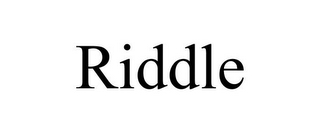 RIDDLE