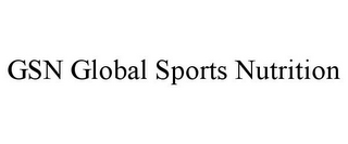 GSN GLOBAL SPORTS NUTRITION