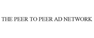 THE PEER TO PEER AD NETWORK