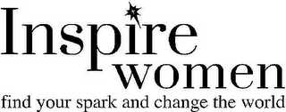 INSPIRE WOMEN FIND YOUR SPARK AND CHANGE THE WORLD