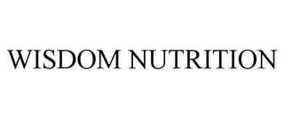 WISDOM NUTRITION