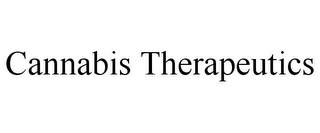 CANNABIS THERAPEUTICS