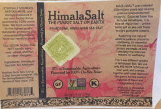 HIMALASALT THE PUREST SALT ON EARTH