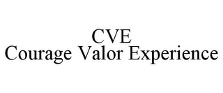 CVE COURAGE VALOR EXPERIENCE