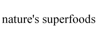 NATURE'S SUPERFOODS