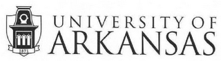 1871 UNIVERSITY OF ARKANSAS