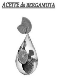 ACEITE DE BERGAMOTA