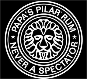 PAPA'S PILAR RUM NEVER A SPECTATOR