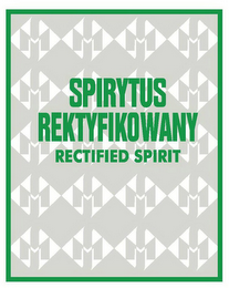 SPIRYTUS REKTYFIKOWANY RECTIFIED SPIRIT