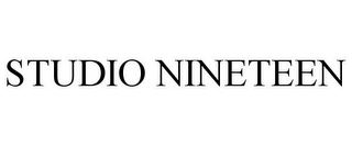 STUDIO NINETEEN