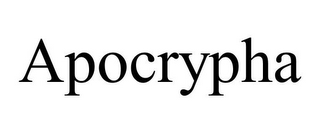 APOCRYPHA