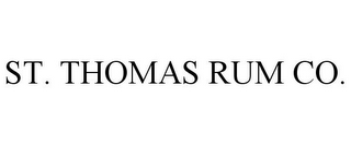 ST. THOMAS RUM CO.