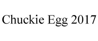 CHUCKIE EGG 2017