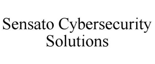 SENSATO CYBERSECURITY SOLUTIONS