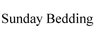 SUNDAY BEDDING