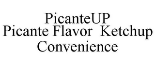 PICANTEUP PICANTE FLAVOR KETCHUP CONVENIENCE