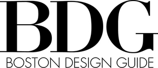 BDG BOSTON DESIGN GUIDE