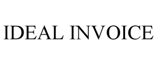 IDEAL INVOICE