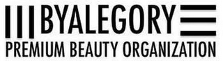 BYALEGORY PREMIUM BEAUTY ORGANIZATION