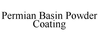 PERMIAN BASIN POWDER COATING