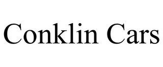 CONKLIN CARS