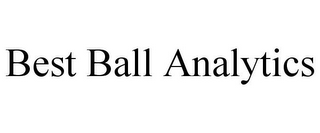 BEST BALL ANALYTICS