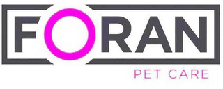 FORAN PET CARE