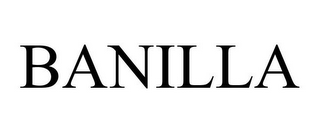 BANILLA