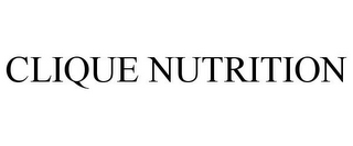 CLIQUE NUTRITION