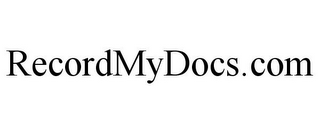 RECORDMYDOCS.COM