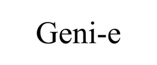 GENI-E