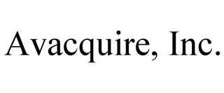 AVACQUIRE, INC.