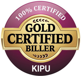 100% CERTIFIED GOLD CERTIFIED BILLER KIPU