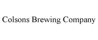 COLSONS BREWING COMPANY