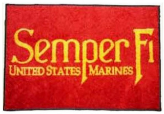 SEMPER FI UNITED STATES MARINES