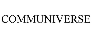 COMMUNIVERSE